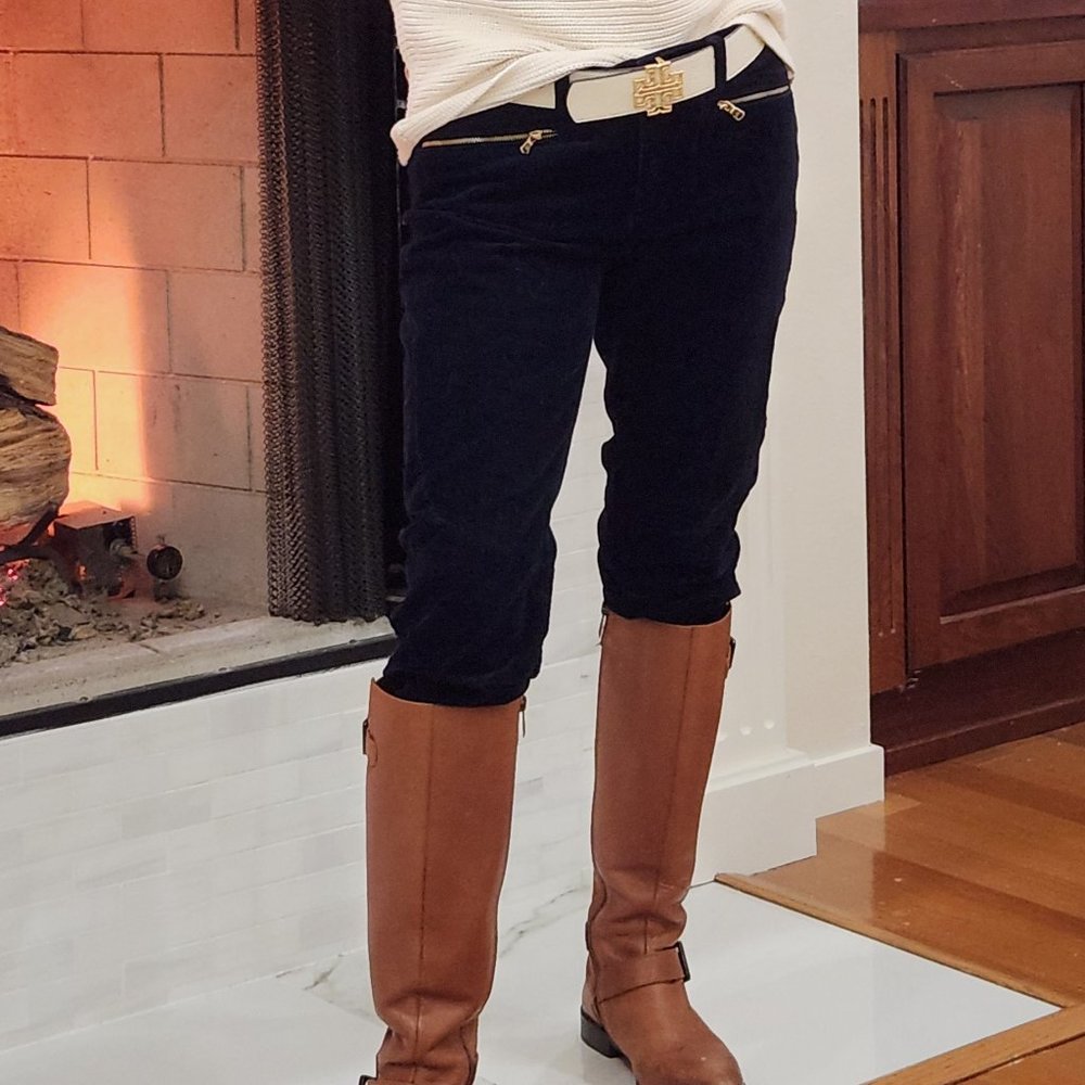 RALPH LAUREN NAVY BLUE CORDUROY PANTS